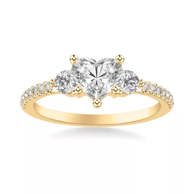 Brigitte Diamond Accent Engagement Ring