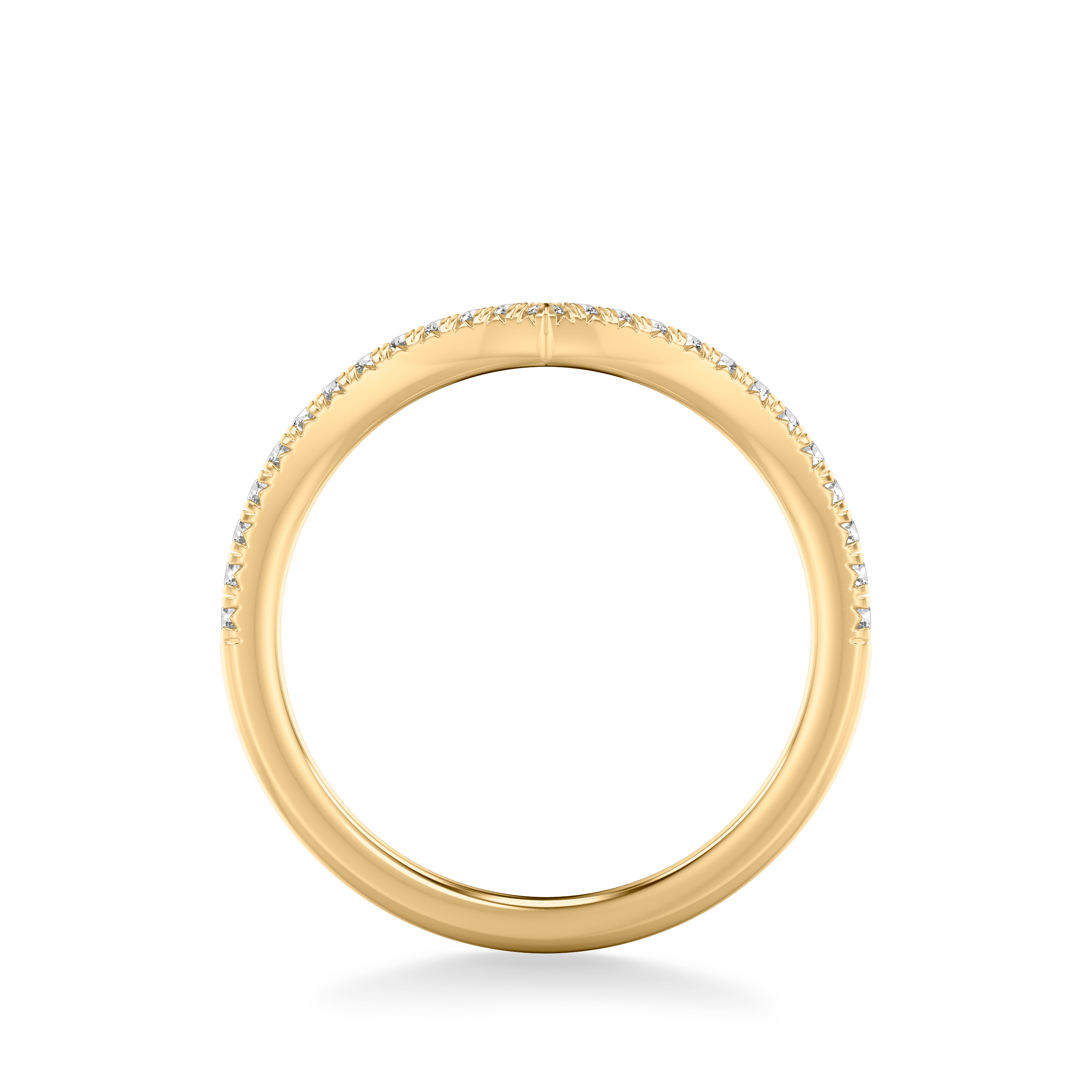 Brigitte Pavé Lab Diamond V-Band