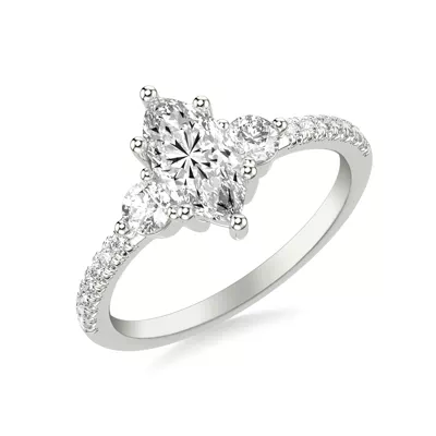 Brigitte Diamond Accent Engagement Ring