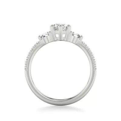 Brigitte Diamond Accent Engagement Ring