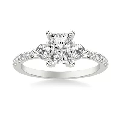 Brigitte Diamond Accent Engagement Ring