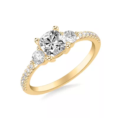 Brigitte Diamond Accent Engagement Ring