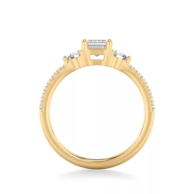 Brigitte Diamond Accent Engagement Ring