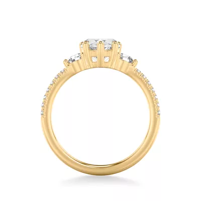 Brigitte Diamond Accent Engagement Ring
