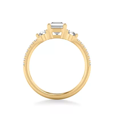 Brigitte Diamond Accent Engagement Ring