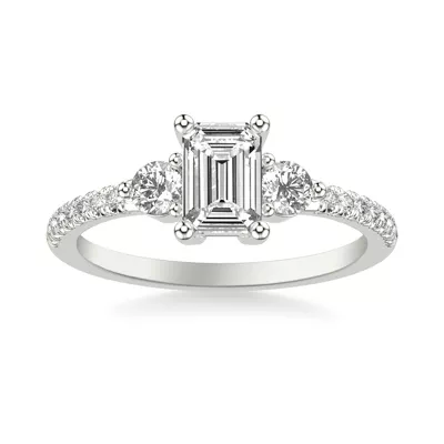 Brigitte Diamond Accent Engagement Ring