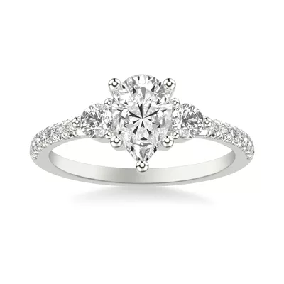 Brigitte Diamond Accent Engagement Ring