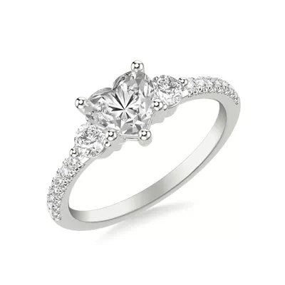 Brigitte Diamond Accent Engagement Ring