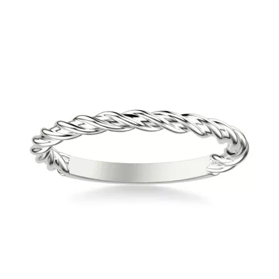 Sasha High-Polished Twist Band