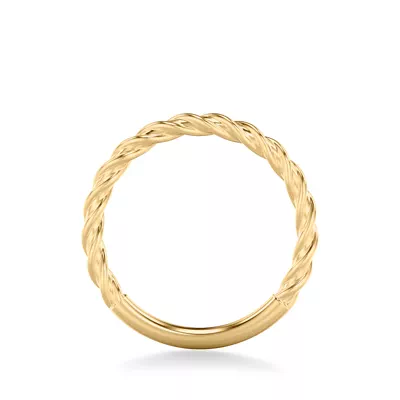 Sasha High-Polished Twist Band