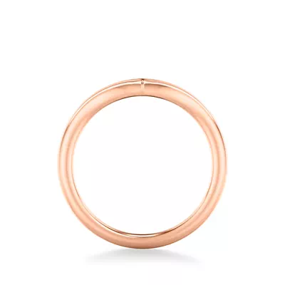 Candace High Polished Chevron Band