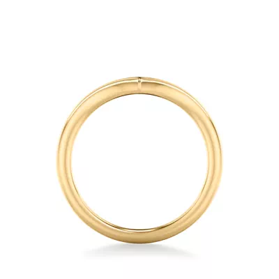 Candace High Polished Chevron Band