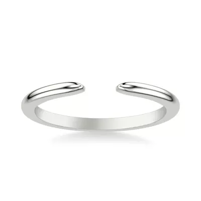 Lexi High Polished Open Band