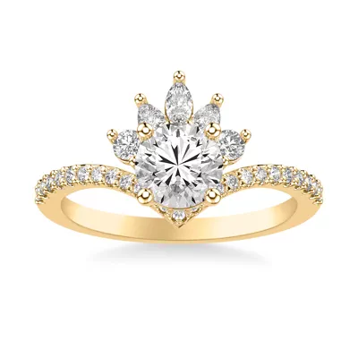 Marisol Tiara Engagement Ring