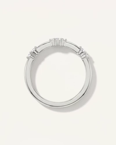 Dove Diamond Wedding Band