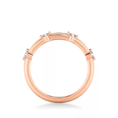 Daria Classic Diamond Wedding Band