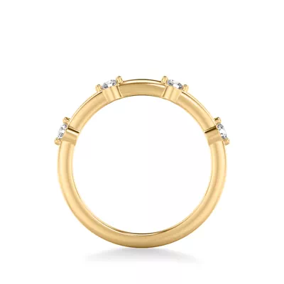 Daria Classic Diamond Wedding Band