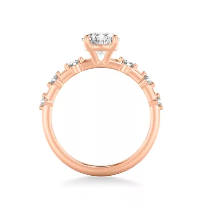 Courtney Spaced Diamond Engagement Ring