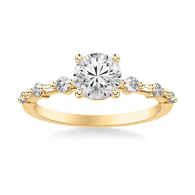 Courtney Spaced Diamond Engagement Ring