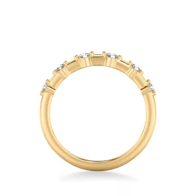 Courtney Spaced Diamond Wedding Band