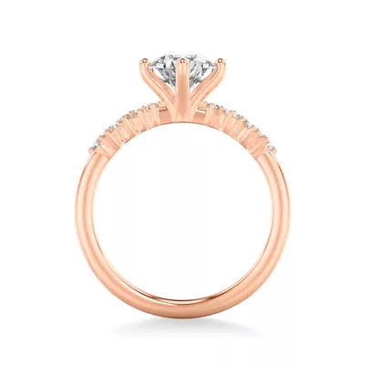 Coco Scattered Diamond Engagement Ring
