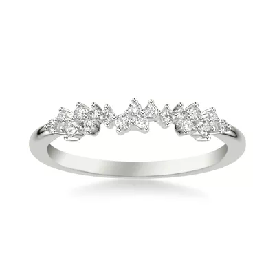 Coco Scattered Diamond Band