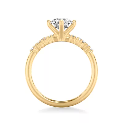 Coco Scattered Diamond Engagement Ring