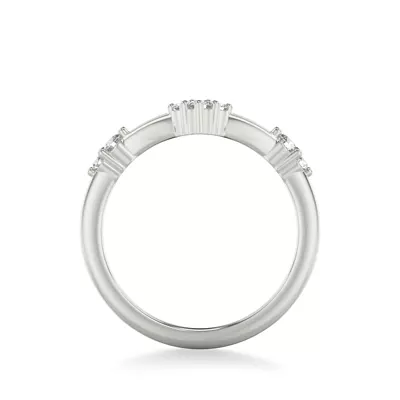 Shiloh Diamond Accent Chevron Band
