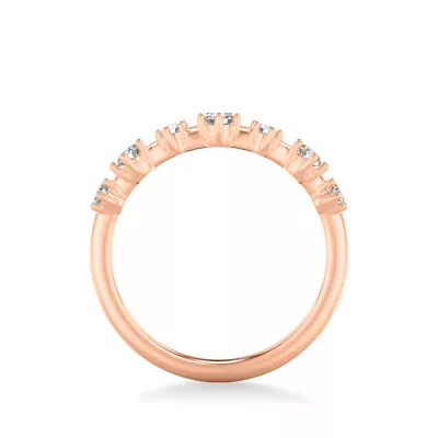 Carol Classic Diamond Wedding Band