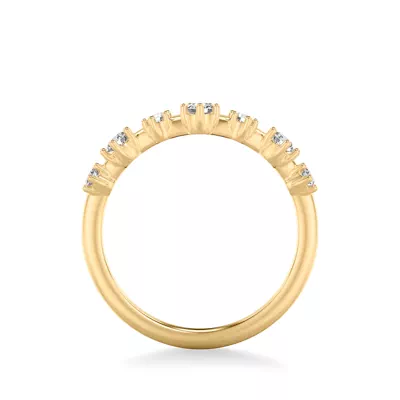 Carol Classic Diamond Wedding Band