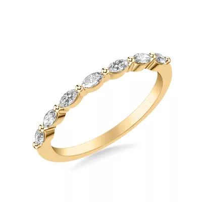 Allegra Marquis Diamond Band