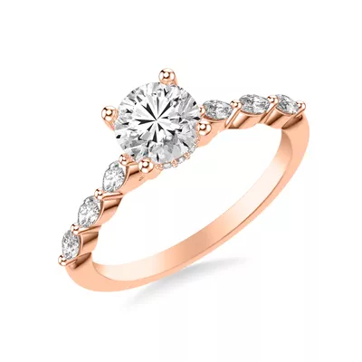Betty Marquise Lab Diamond Engagement Ring