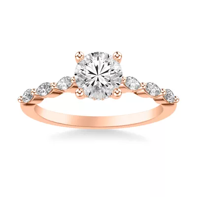Betty Marquise Lab Diamond Engagement Ring