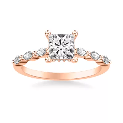 Betty Marquise Diamond Engagement Ring