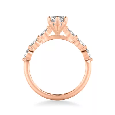 Betty Marquise Diamond Engagement Ring