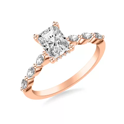 Betty Marquise Diamond Engagement Ring