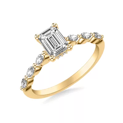 Betty Marquise Lab Diamond Engagement Ring