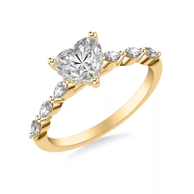 Betty Marquise Diamond Engagement Ring