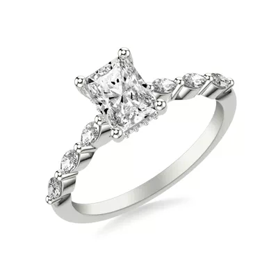 Betty Marquise Diamond Engagement Ring