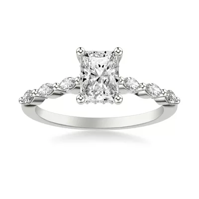 Betty Marquise Diamond Engagement Ring