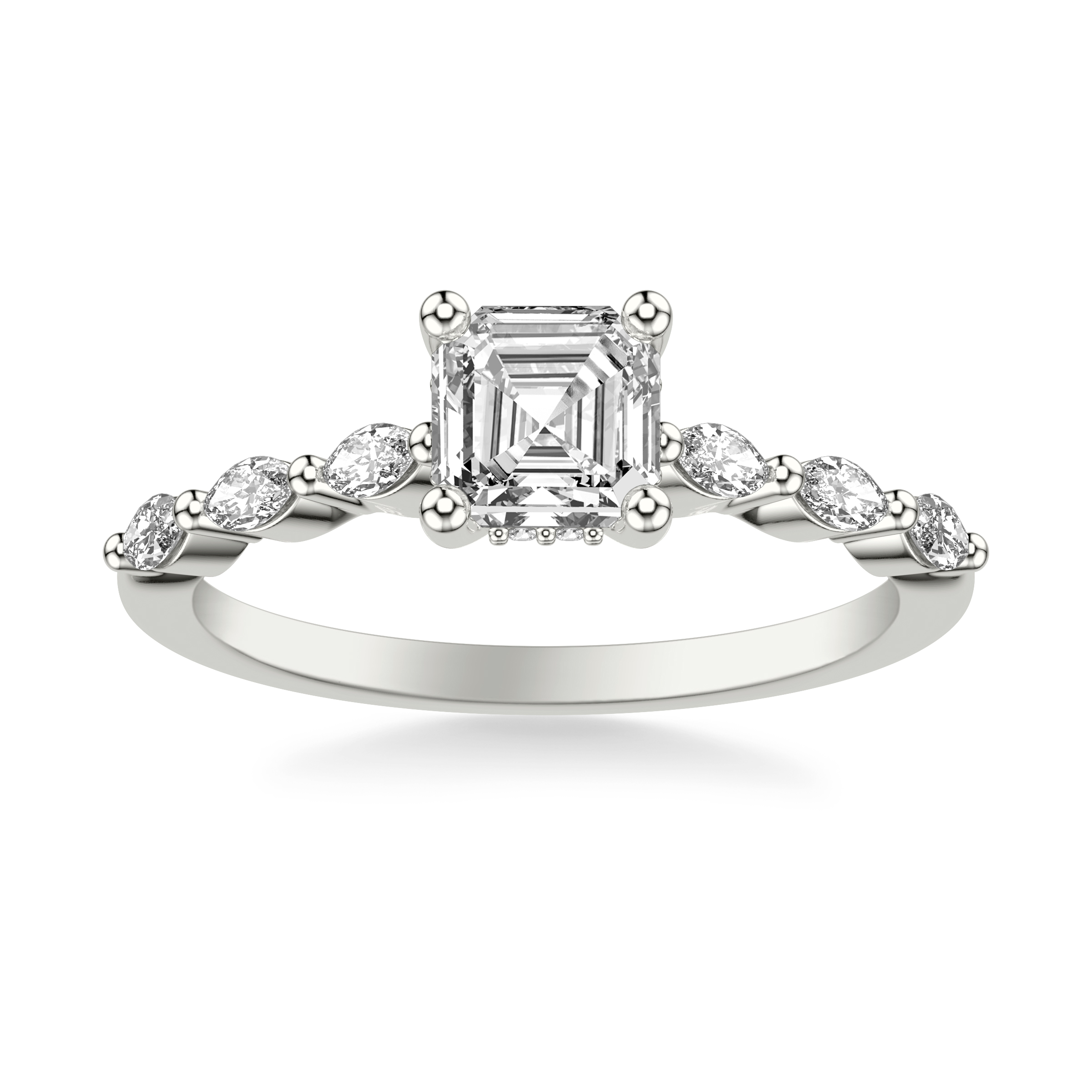 Betty Marquise Diamond Engagement Ring
