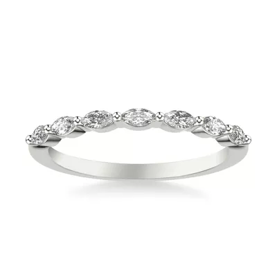 Betty Marquise Lab Diamond Band
