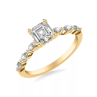 Betty Marquise Lab Diamond Engagement Ring