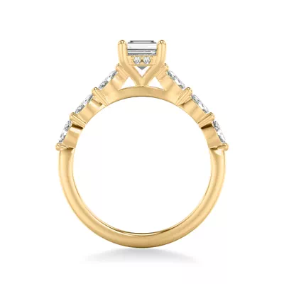 Betty Marquise Lab Diamond Engagement Ring