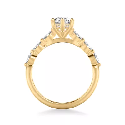 Betty Marquise Diamond Engagement Ring