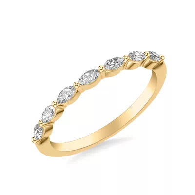 Betty Marquise Lab Diamond Band