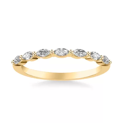 Betty Marquise Lab Diamond Band
