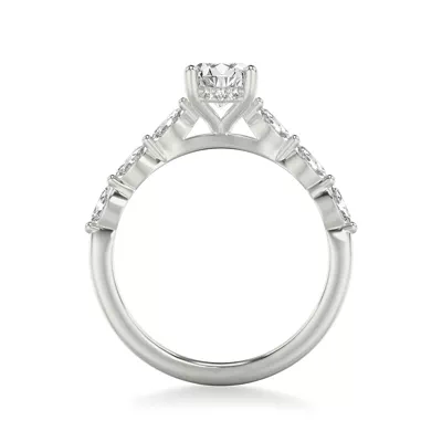 Betty Marquise Diamond Engagement Ring