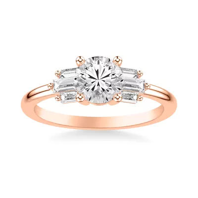 Yasmin Baguette Diamond Engagement Ring