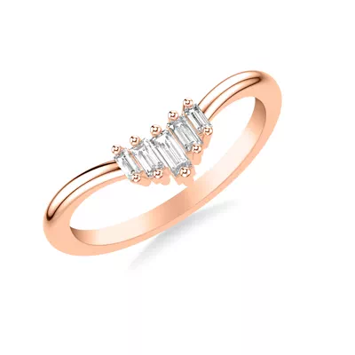 Yasmin Baguette Diamond V-Band